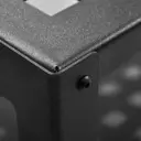 Подставка для обуви Лофтарт 90x30x30 см 2 полки металл цвет черный