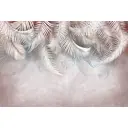 Фотообои флизелиновые DeliceDecor И 1741 Фреска листья бежевые 400x270см