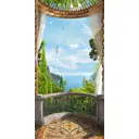 Фотообои флизелиновые DeliceDecor И 1807 Балкончик 100x200см