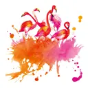 Фотообои флизелиновые DeliceDecor И 373 Фламинго 300x270см