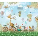 Фотообои флизелиновые DeliceDecor И 983 Веселые животные 300x270см