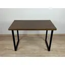 Кухонный стол прямоугольный Solarius stloft12075 120x75x75 см дерево цвет темный дуб
