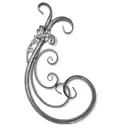 Композиционный орнамент розетка (843) 741x401 мм труба 20x20 и 10x10 мм