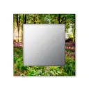 Настенное зеркало Дом Корлеоне Лесные цветы 60x60 см