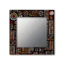 Настенное зеркало Дом Корлеоне Этнический микс 60x60 см