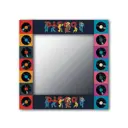 Настенное зеркало Дом Корлеоне Диско 80x80 см