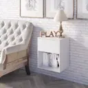 Тумба прикроватная Storys Линда 40x48x33 см 1 ящик ЛДСП цвет белый
