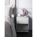 Тумба прикроватная Play Линда 50x48x33 см 1 ящик ЛДСП цвет белый