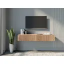 Тумба с выдвижными ящиками Play Сити 110x18x34 см 1 ящик ЛДСП цвет дуб сонома