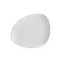 Тарелка 19 см Bonna Iris Grey. 4 предмета 4 персоны фарфор цвет серый