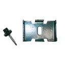 Крепление цинк секции сварной Ювента 3D/Гиттер тип 2 RAL6005 3шт