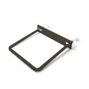 Хомут оцинкованный для столба Ювента 80x80 мм ППК RAL 8017 коричневый 3шт