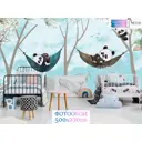 Фотообои флизелиновые Luxury walls Детские 500x270 см Панды