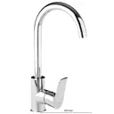 Смеситель для кухни однорычажный Accoona A4512 излив 29 см цвет светло-серый