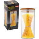 Банка для сыпучих продуктов Mallony Bambu 004448, 1.3 л