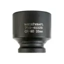 Торцевая головка шестигранная Wiederkraft WDK-710-4032 1/2 дюйма 32 мм