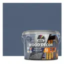 Антисептик для дерева Dufa Wood Decor полуматовый цвет полуночно-синий 9 л