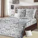 Комплект постельного белья ЛидерТекс 9625294, полутораспальный, бязь цвет бежевый