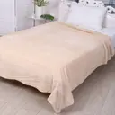 Плед Атра 9608406, 150x200 см, велсофт, цвет бежевый