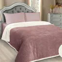 Плед Marianna 5285629, 160x230 см, искусственный мех, цвет белый