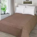 Покрывало Адель 9845932, 160x200 см, жаккард, цвет коричневый