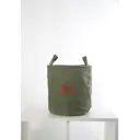 Корзина Grinoteka 24x26x24 см текстиль цвет зеленый