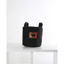 Корзина Grinoteka 16x16x16 см текстиль цвет черный