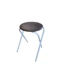 Табуретка New victoria 34x60x34 см металл цвет шоколад