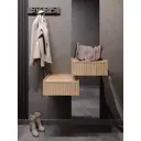 Консоль с бортиком Play Сити 50x18x34 см ЛДСП цвет дуб сонома