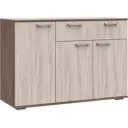 Комод Стендмебель №4 120x83x46 см 1 ящик ЛДСП цвет бежевый/коричневый