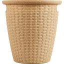 Кашпо для цветов Ingreen Rattan ø26.6 см v10 л пластик бежевый