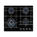 Газовая варочная панель Delonghi GRAZIA 6GW NB 58 см 4 конфорки цвет черный