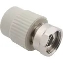 Муфта комбинированная Fv-Plast 3/4"x25 мм ВП-ВР полипропилен