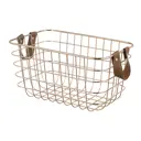 Корзина Bergenson bjorn 25x13x17 см железо цвет золотистый