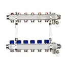 Коллектор Ридан SSM-6R set на 6 выходов 1"x3/4" нержавеющая сталь