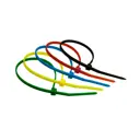 Кабельная стяжка Suprlan 2.5x100 мм нейлон 5 цветов 100 шт.