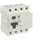 Дифференциальный автомат Iek ARMAT ВДТ R10N 4P C40 А 30 мА 10 кА AC AR-R10N-4-040C030