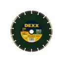 Диск алмазный по бетону Dexx ЦБ-00013005 с сегментированной кромкой 230x22.2 мм