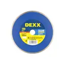 Диск алмазный по керамике Dexx ЦБ-00012997 180x22.2 мм