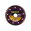 Диск алмазный по кирпичу Dexx ЦБ-00013004 115x22.2 мм