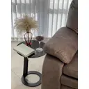 Журнальный столик круглый Мастерская уюта зонт 40x4x50 см черный