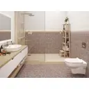 Керамическая плитка Cersanit Hammam HAG011D 20x44см 1.05 м² цвет бежевый, цена за упаковку