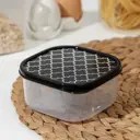 Контейнер для пищевых продуктов Доляна 0.4 мл пластик цвет черный
