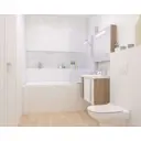 Керамическая плитка Cersanit Glory 00001102249 25x75см цвет белый