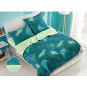 Комплект постельного белья с одеялом Tango De Verano Y100-35 код1176, полутораспальный, сатин, разноцветный