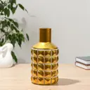 Ваза для цветов Evis "Дивика" 23x11 см (d внутренний 3.5 см, внешний 5 см) золотой