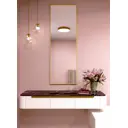 Зеркало интерьерное в алюминиевой раме настенное ONE Mirror 140x60 см золото
