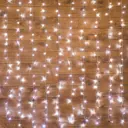 Электрогирлянда комнатная Neon-night 235-065 занавес 2x2 м 240 ламп холодный белый 8 режимов работы