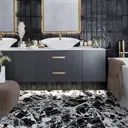 Керамическая плитка Keramin Брайт 8 7.75x27.5см 0.554 м² цвет черный, цена за упаковку