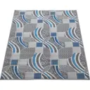 Ковер Нева Тафт Принт 6533100200076202530 300x400см цвет синий